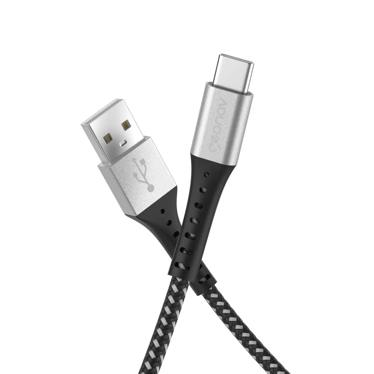 Esc05bk-cb Usb C-a Nylon Tranc1,2m Bk/br