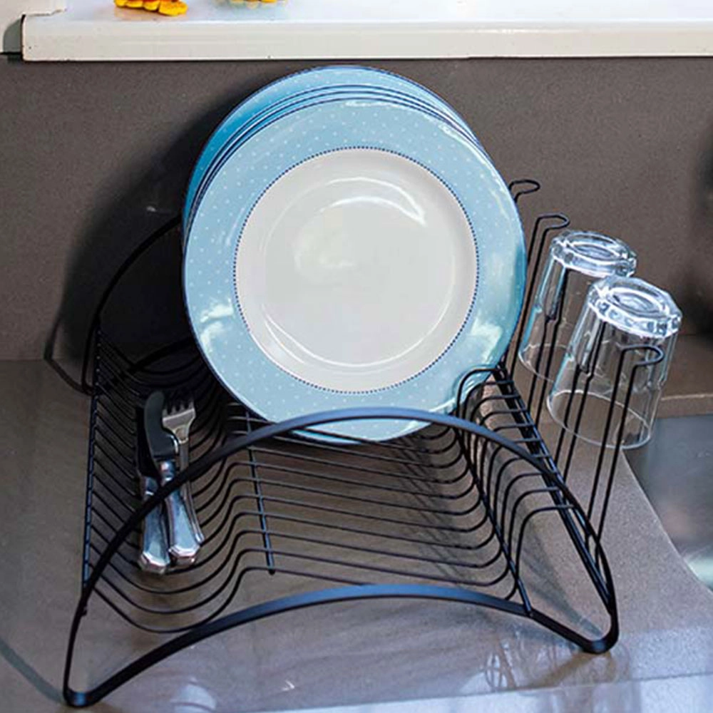 Escorredor de Louça com Suporte para Copos Inox Schmitt