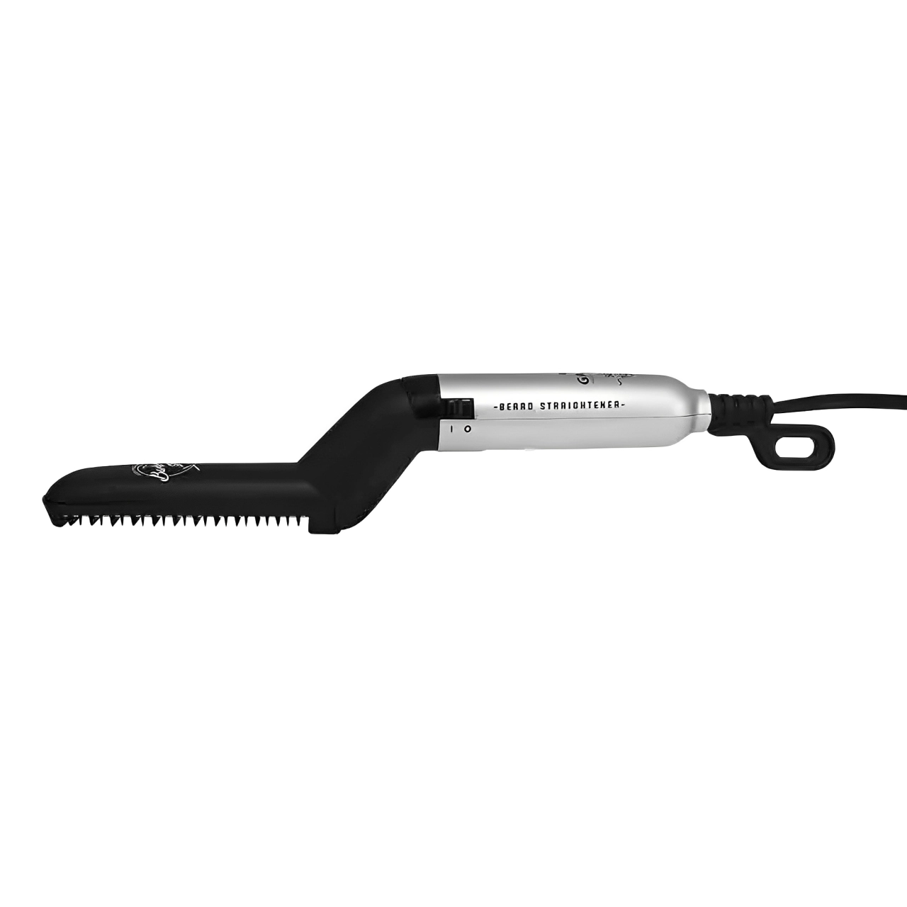 ESCOVA DE BARBA ALISADORA GAMA BARBER STYLE 25W CINZA BIVOLT