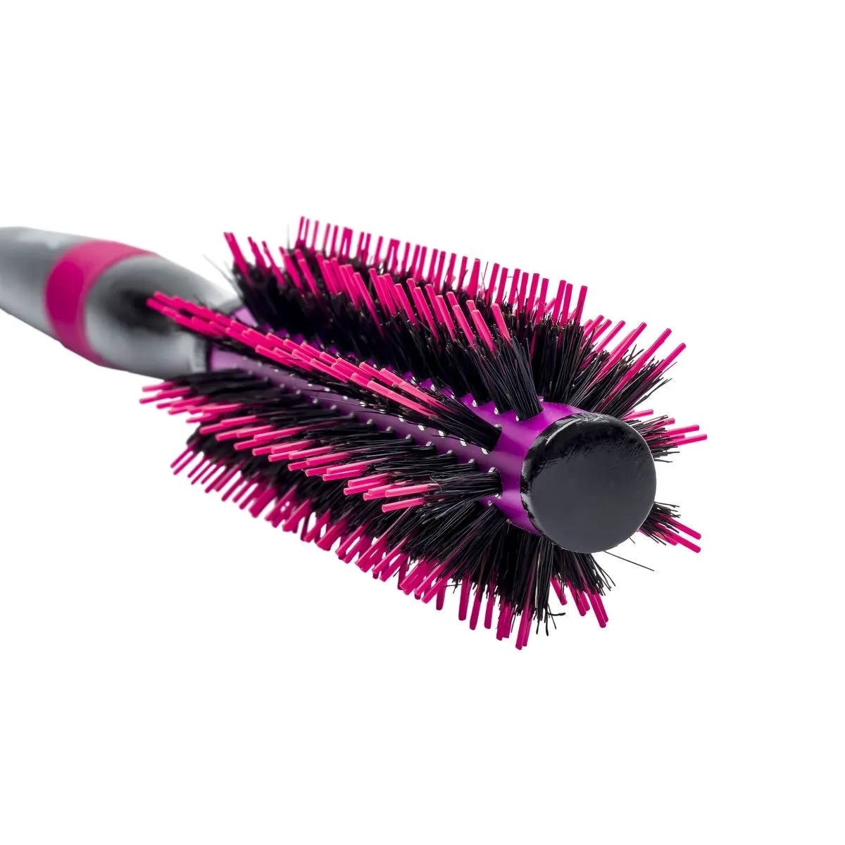 ESCOVA DE CABELO METALICA PRO ROSA 15MM TÉRMICA CERDAS DUPLAS ESCOVA DE CABELO METALICA PRO ROSA 15MM TÉRMICA CERDAS DUPLAS