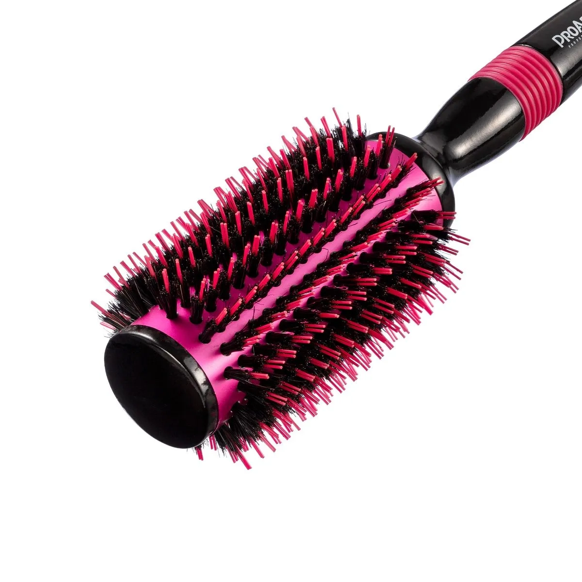ESCOVA DE CABELO METALICA PRO ROSA 38MM TÉRMICA CERDAS DUPLAS ESCOVA DE CABELO METALICA PRO ROSA 38MM TÉRMICA CERDAS DUPLAS