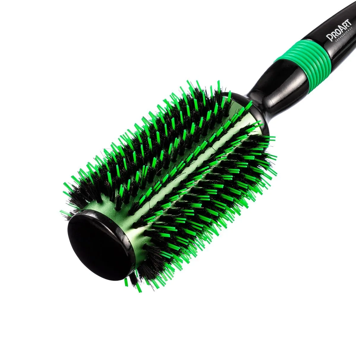 ESCOVA DE CABELO METALICA PRO VERDE 38MM TÉRMICA CERDAS DUPLAS ESCOVA DE CABELO METALICA PRO VERDE 38MM TÉRMICA CERDAS DUPLAS