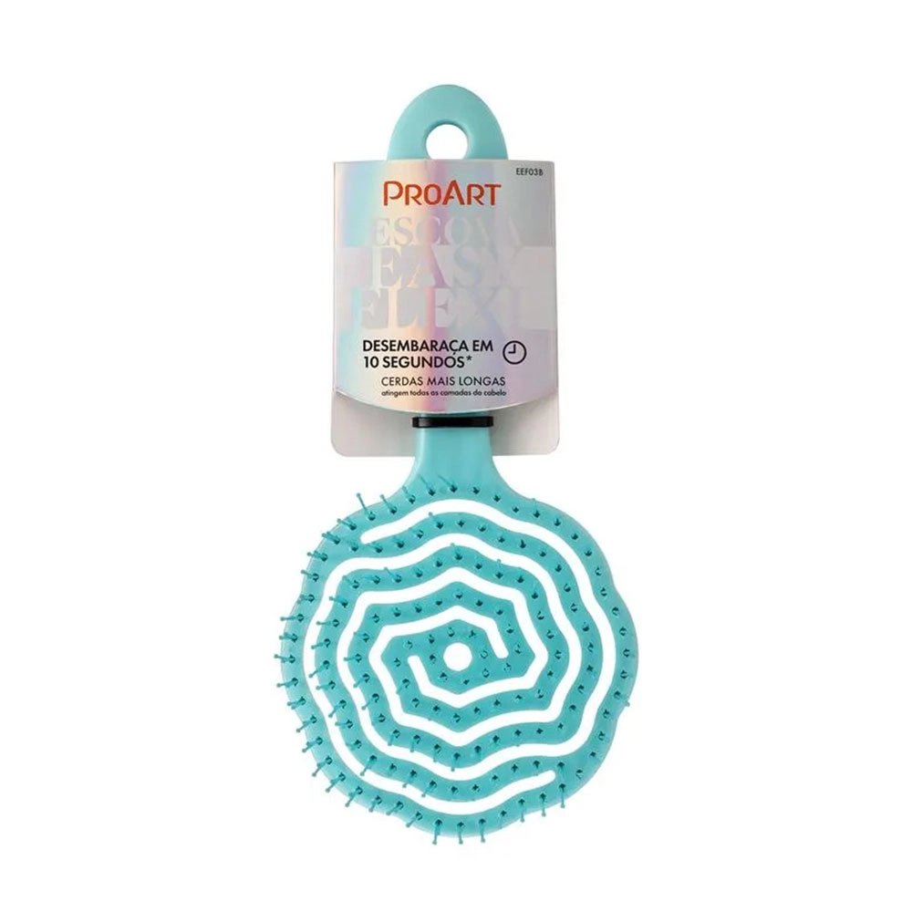 ESCOVA FLORAL EASY FLEXI PROART AZUL ESCOVA FLORAL EASY FLEXI PROART AZUL