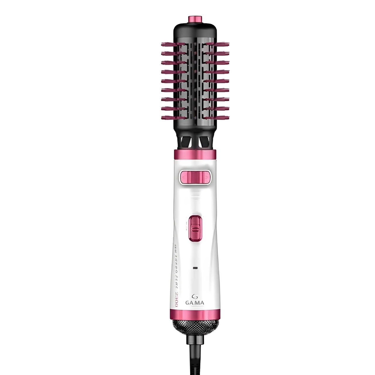 ESCOVA MODELADORA GAMA NEW TURBO PLUS 2300 ROTATING STYLER 1100W BRANCA 127V