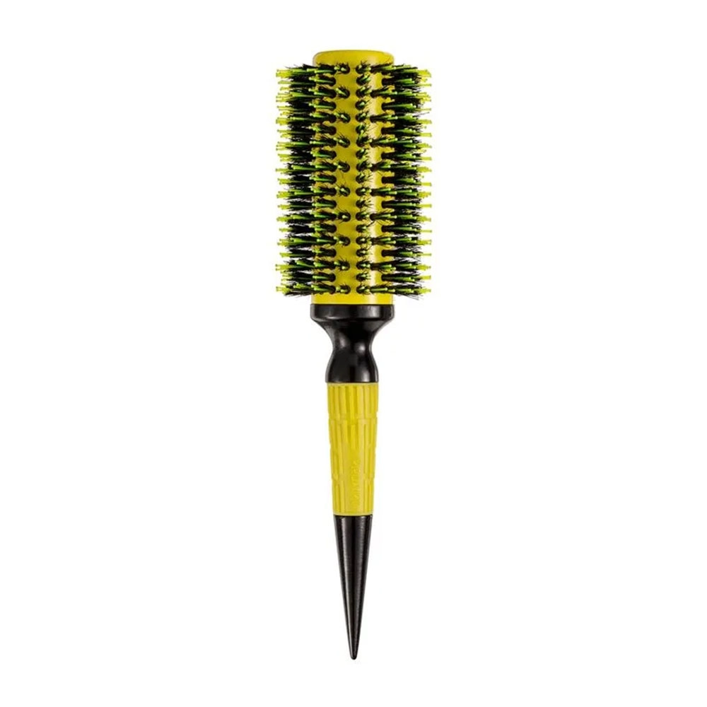 ESCOVA PROFISSIONAL CERÂMICA PROART 33MM AMARELO