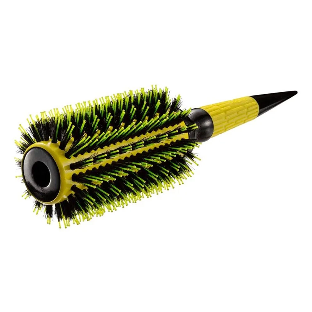 ESCOVA PROFISSIONAL CERÂMICA PROART 33MM AMARELO