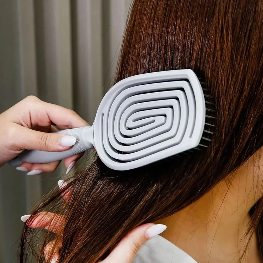 ESCOVA PROFISSIONAL FLEXI PROART CINZA