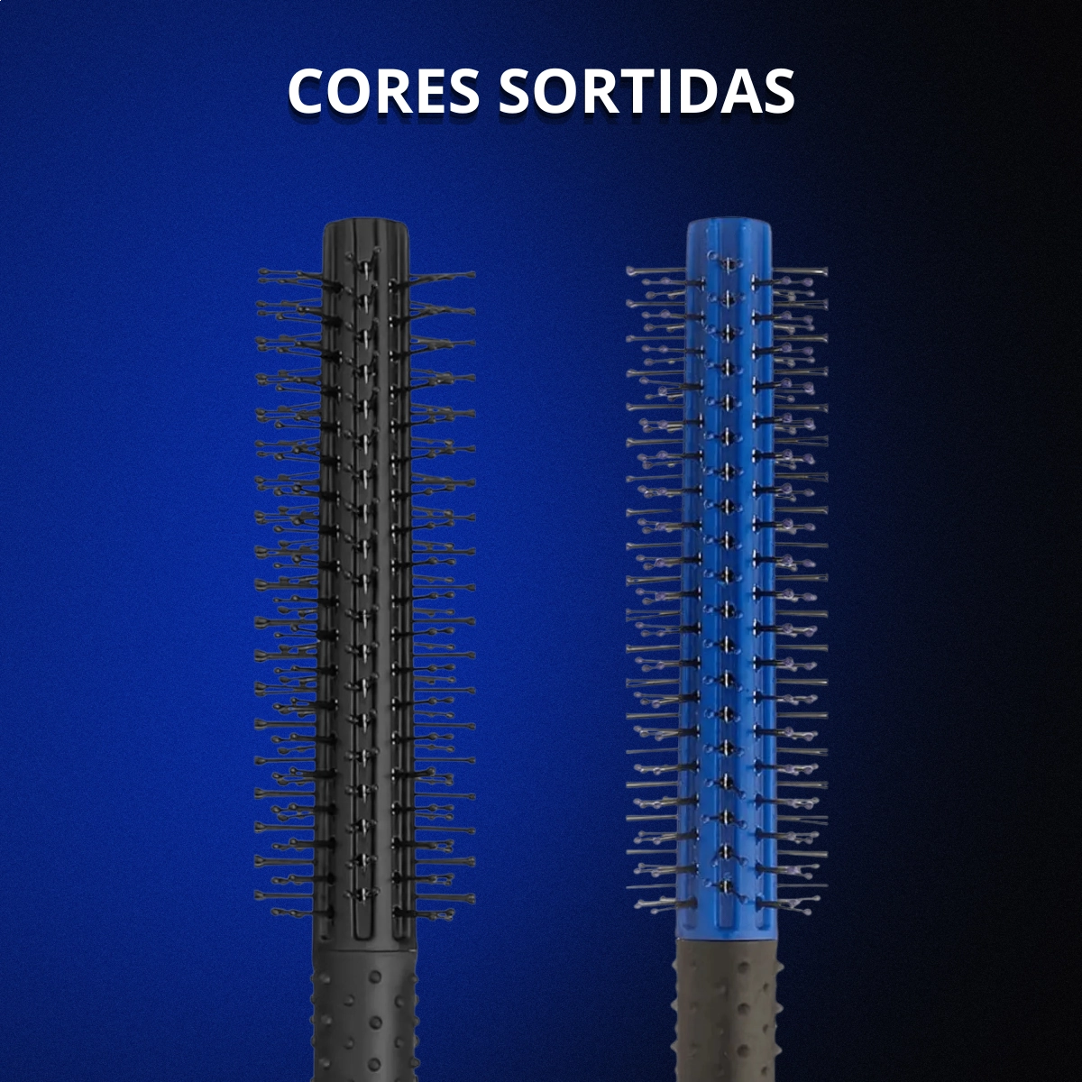 ESCOVA REDONDA PROFISSIONAL ANTIESTÁTICA COR SORTIDA MARCO BONI