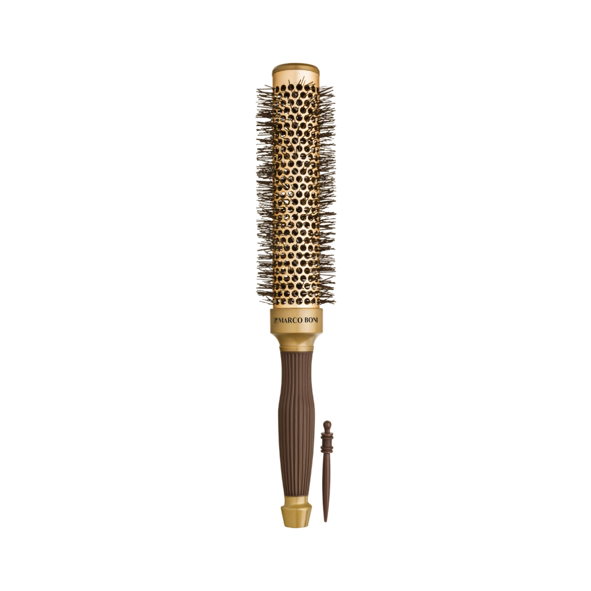 ESCOVA THERMAL METALLIC VAZADA LONG HAIR 50MM MARCO BONI
