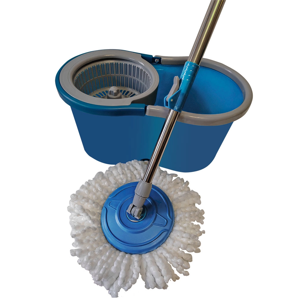 ESFREGÃO MOP TRONOS GIRATORIO BALDE 12L C/ CENTRÍFUGA INOX 3 REFIS ESFREGÃO MOP TRONOS GIRATORIO BALDE 12L C/ CENTRÍFUGA INOX 3 REFIS