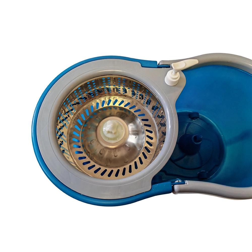 ESFREGÃO MOP TRONOS GIRATORIO COMPACTO BALDE ALUMÍNIO 12L COM 3 REFIS ESFREGÃO MOP TRONOS GIRATORIO COMPACTO BALDE ALUMÍNIO 12L COM 3 REFIS