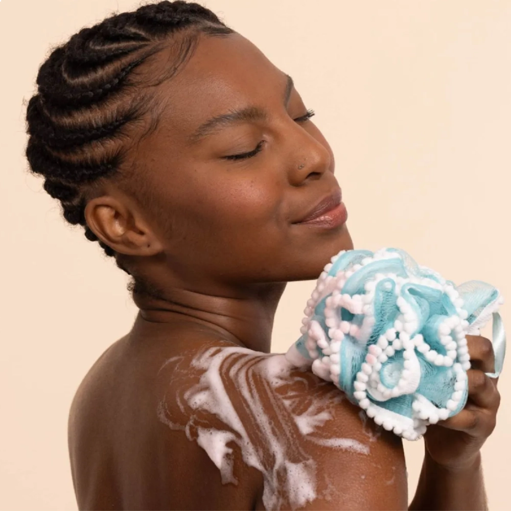 Esponja de Banho Bucha Azul Premium - Proart