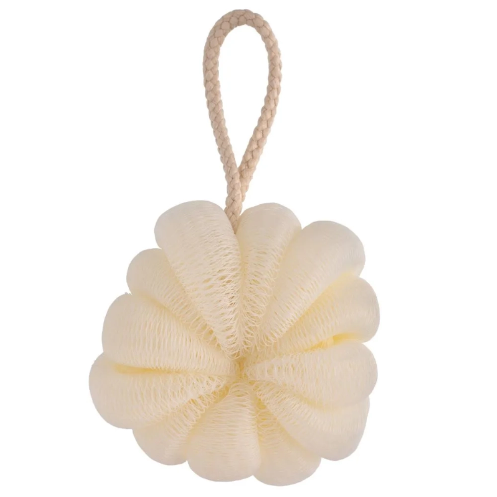 Esponja de Banho Bucha Branca Flower - Proart
