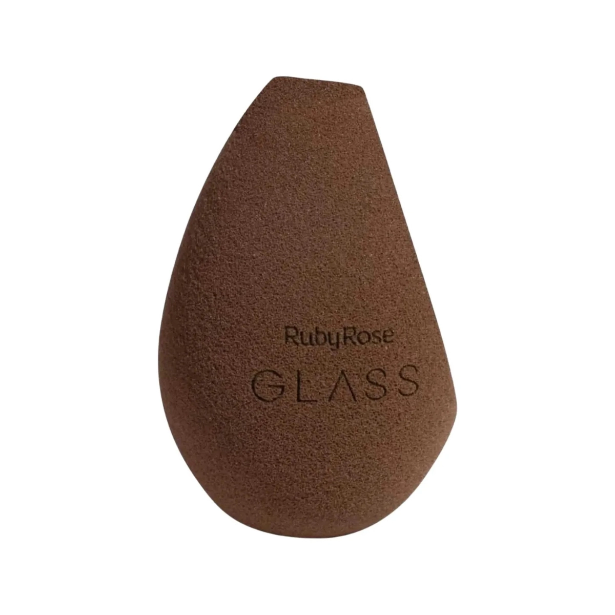 ESPONJA RUBY ROSE DE MAQUIAGEM GLASS SUPER MACIA CHANFRADA