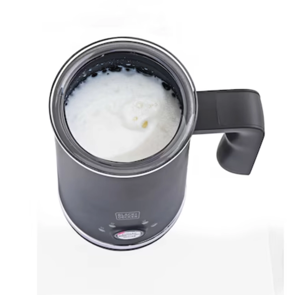 Espumador de Leite Elétrico Black+Decker 300ml Inox 4 Funções 600W 220V