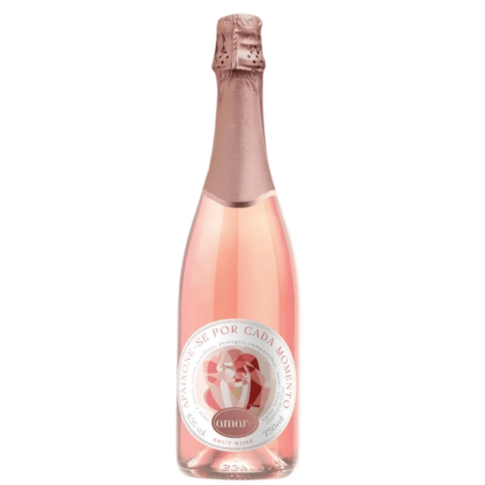 Espumante Rosé Brut Amaré 750ml - 100% Pinot Noir de Lagoa Grande/PE