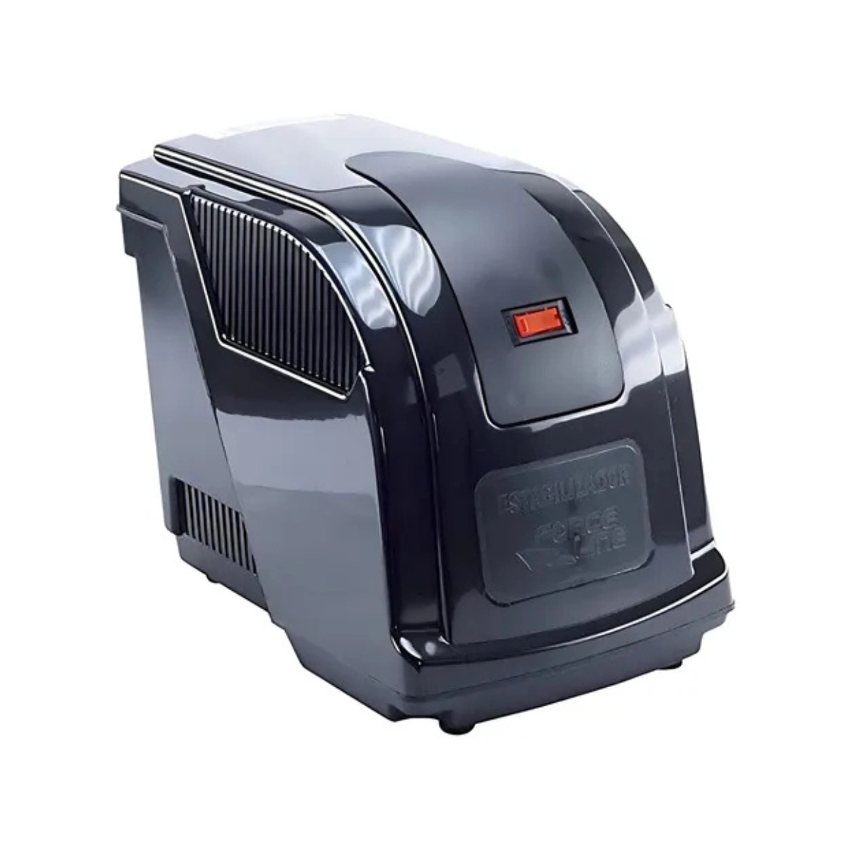 ESTABILIZADOR PARA ELETRODOMÉSTICO 3000VA TRIPOLAR PRETO BIVOLT FORCE LINE