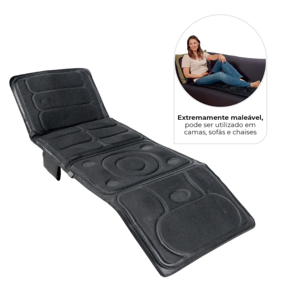 Esteira Massageadora Dellamed 10 Motores, Aquecimento e Bivolt Automático
Esteira Massageadora Dellamed 10 Motores, Aquecimento e Bivolt Automático