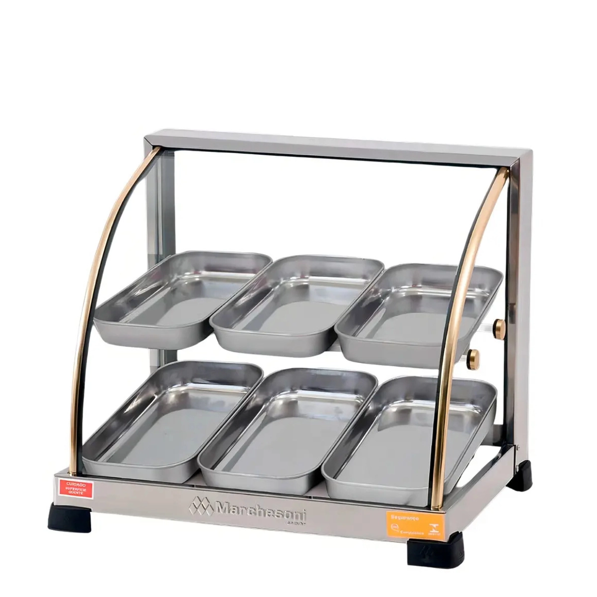 Estufa Ouro Curva Dupla X 6 Bandejas X 220v
