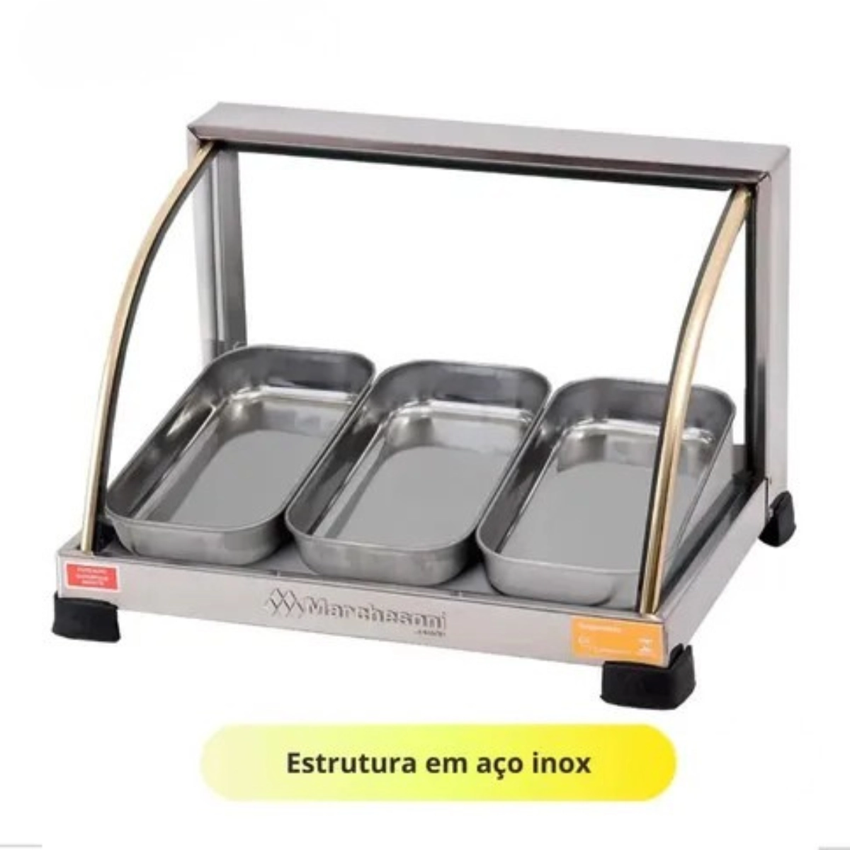 Estufa Ouro Curva X 3 Bandejas X 127v Estufa Ouro Curva X 3 Bandejas X 127v