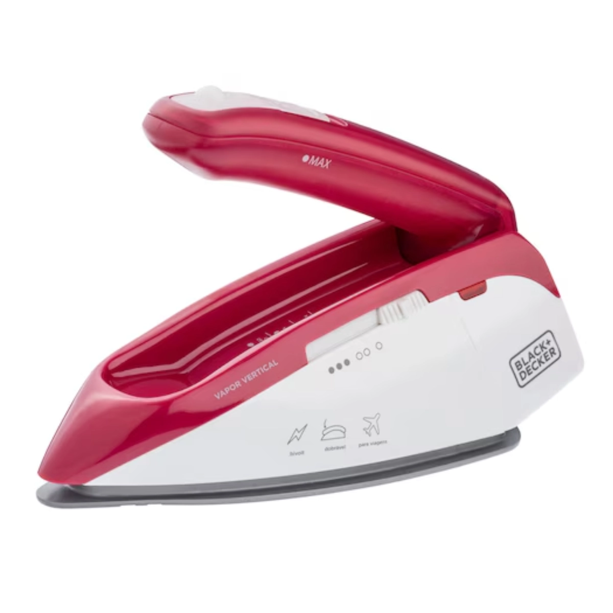 Ferro a Vapor de Viagem Black+Decker FXVG1-BR  Compacto Potente e Bivolt