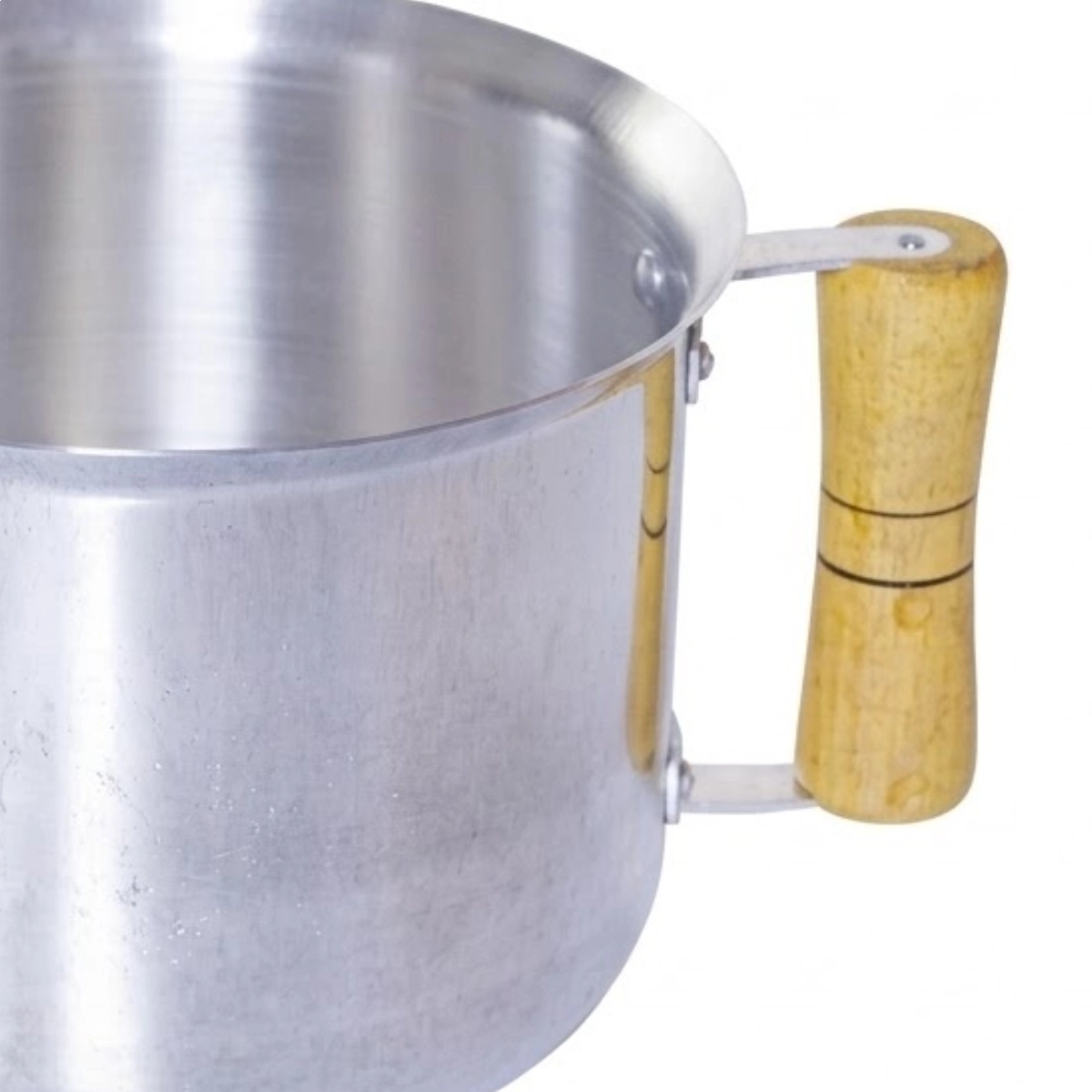 FERVEDOR CANECÃO ALUMÍNIO EXTRA CABO MADEIRA ALOESTE 1,7L