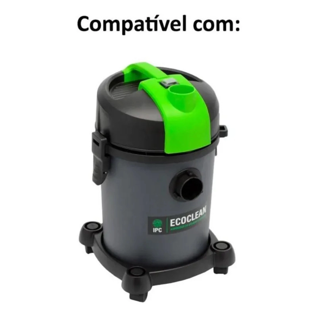FILTRO CONICO ASPIRADOR ECOCLEAN COM TECIDO LAVAVEL IPC
