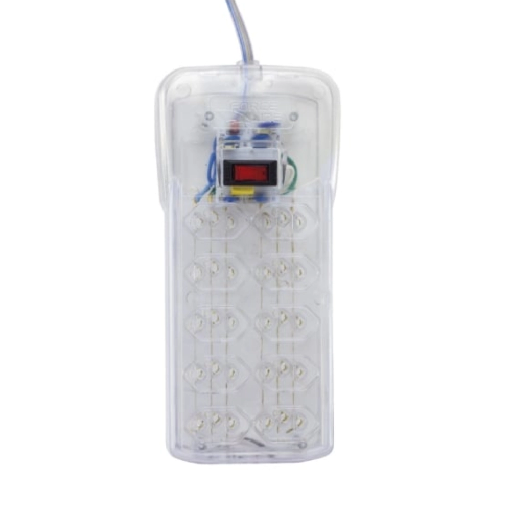 FILTRO DE LINHA 10 TOMADAS COM DPS PLUS TRANSPARENTE PLUG 90