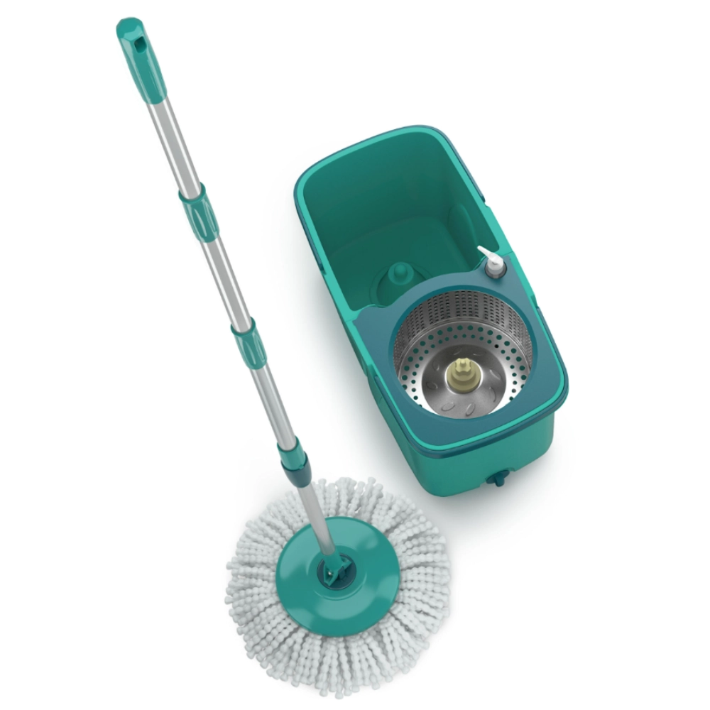 Flash Limp mop7824 mop giratório pró com 2 refis 9 litros cor verde