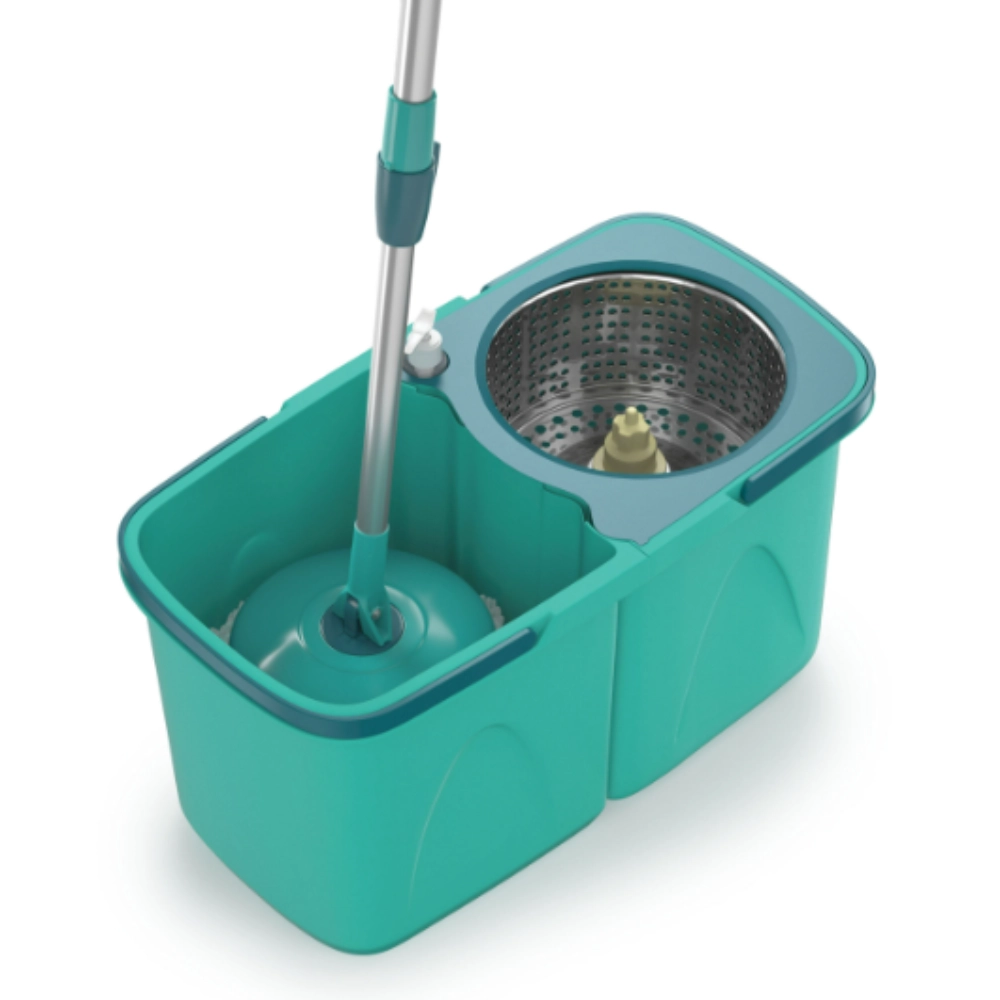 Flash Limp mop7824 mop giratório pró com 2 refis 9 litros cor verde