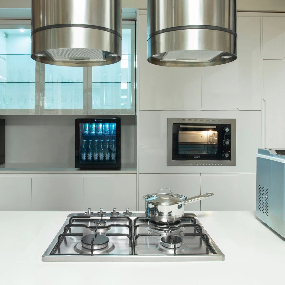 FOGÃO COOKTOP A GÁS 4 BOCAS INOX TRIPLA-CHAMA SUGGAR FG4134IX BIVOLT