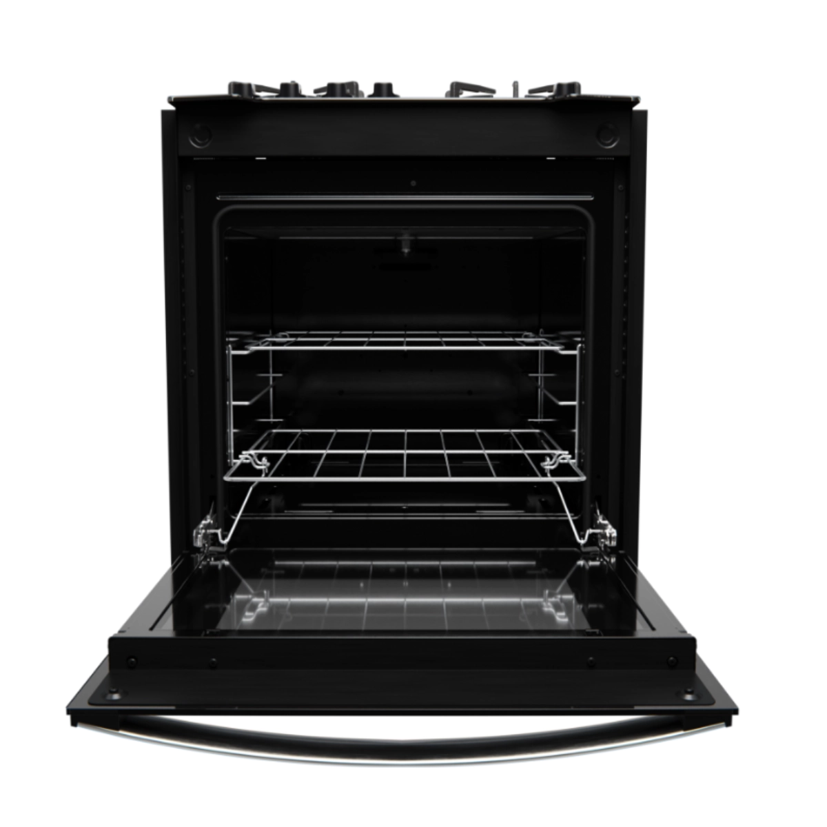 Fogão de Embutir 4 Bocas Preto Dako Diplomata Elegância para Cozinhas Planejadas