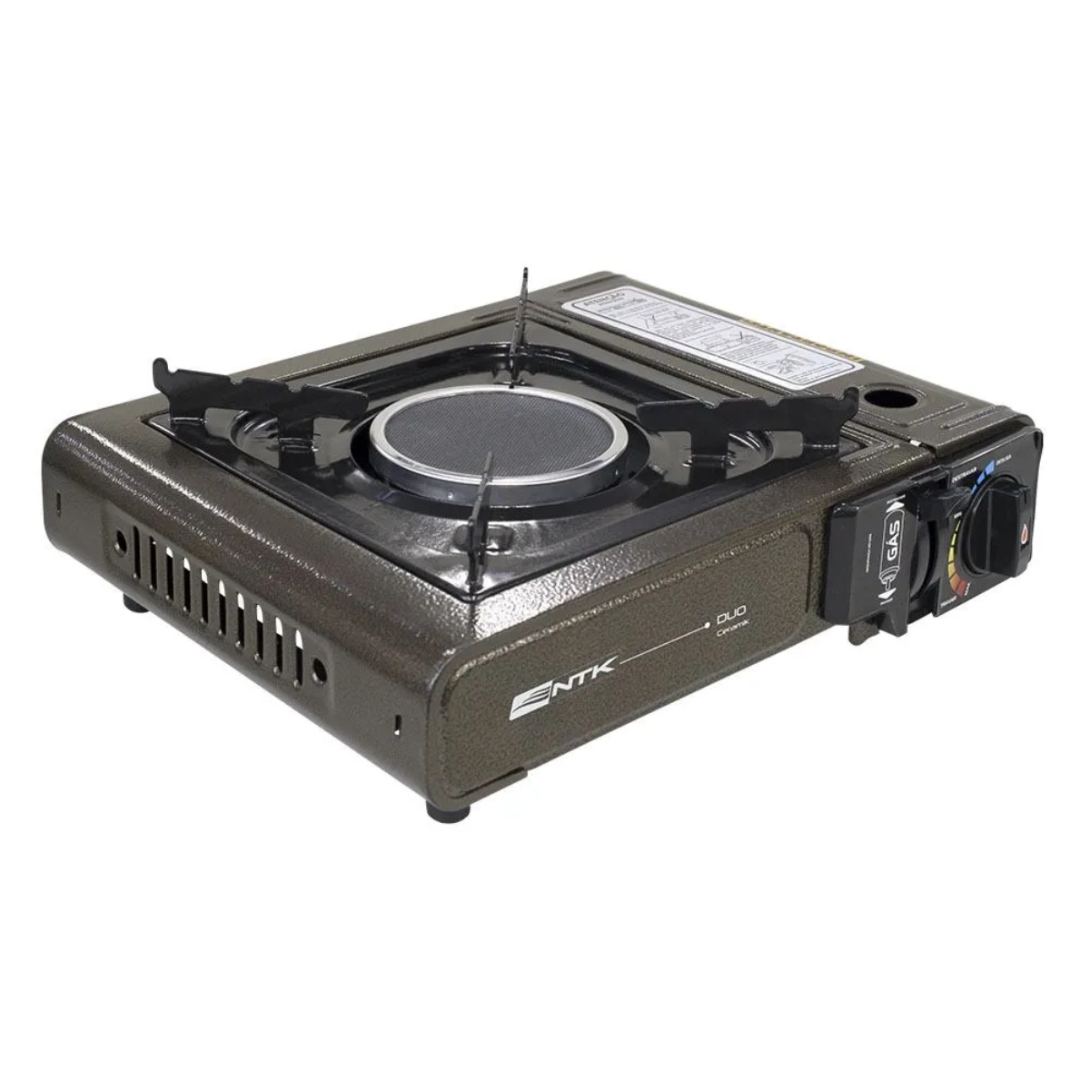 FOGAREIRO DE MESA PORTARIL DUO CERAMIK NAUTIKA C MALETA