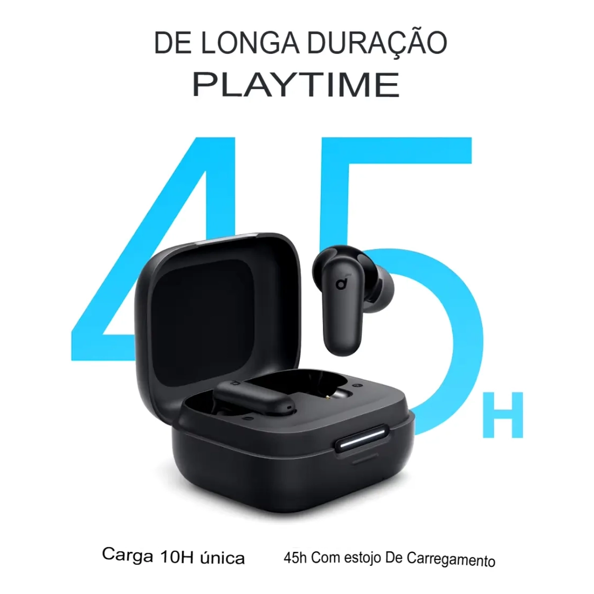 FONE DE OUVIDO SOUNDCORE P30I BLUETOOTH 5.3 MULTIPONTO 50H FONE DE OUVIDO SOUNDCORE P30I BLUETOOTH 5.3 MULTIPONTO 50H