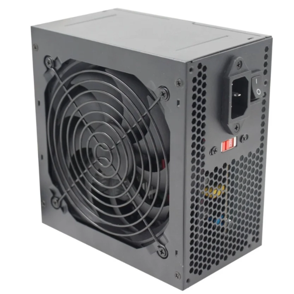 Fonte Atx 600w Brazilpc Bpc/6350-b 24 Pinos Box