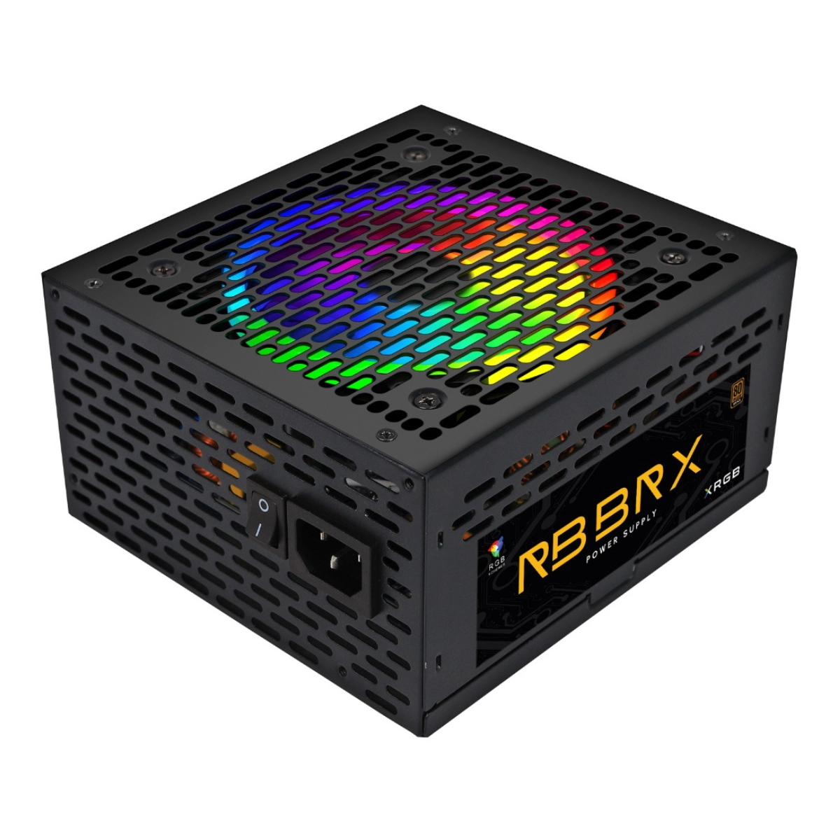 FONTE ATX 650W BRX 80 GAMER BRONZE RGB BIVOLT PRETO FONTE ATX 650W BRX 80 GAMER BRONZE RGB BIVOLT PRETO