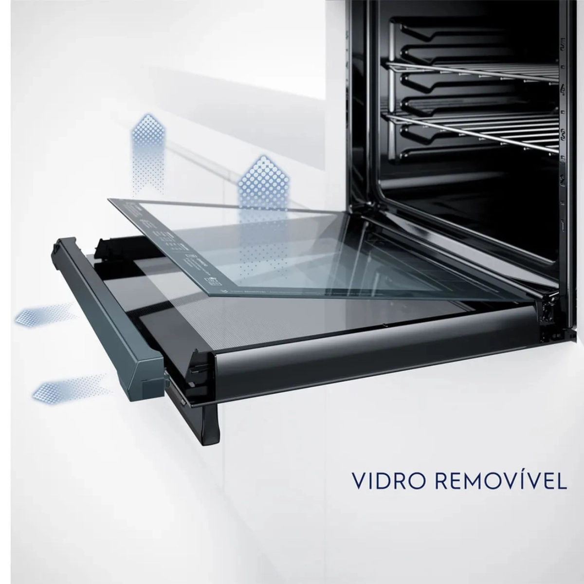 FORNO DE EMBUTIR ELÉTRICO 80L 220V EXPERT ELECTROLUX COM VAPORBAKE E WI-FI