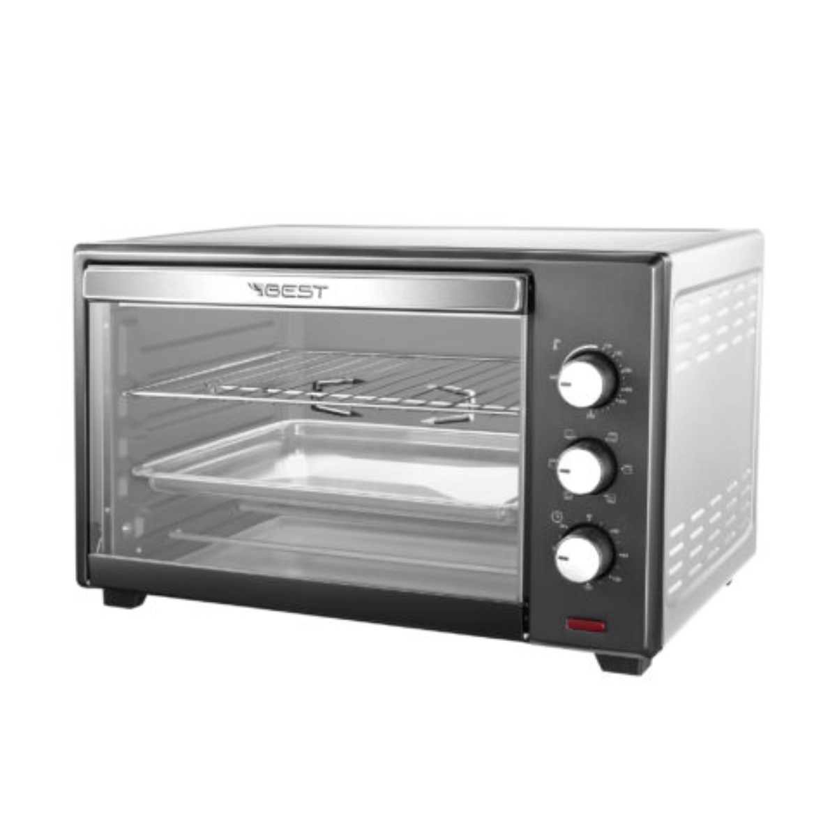 Forno Elétrico 48 Litros Com Espeto Giratório Best Plus 127V Forno Elétrico 48 Litros Com Espeto Giratório Best Plus 127V