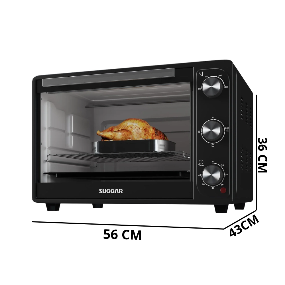 Forno Elétrico 50 Litros Preto Suggar Fe5012pt 220v