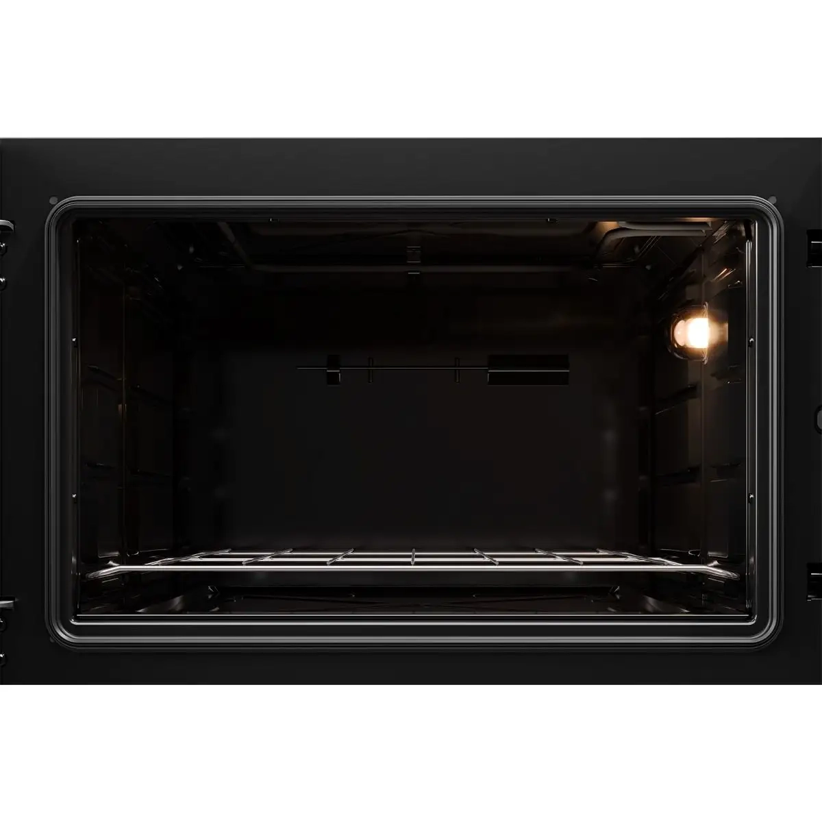 FORNO ELÉTRICO DE BANCADA 50 LITROS VIDRO DUPLO PRETO FOSCO 127V