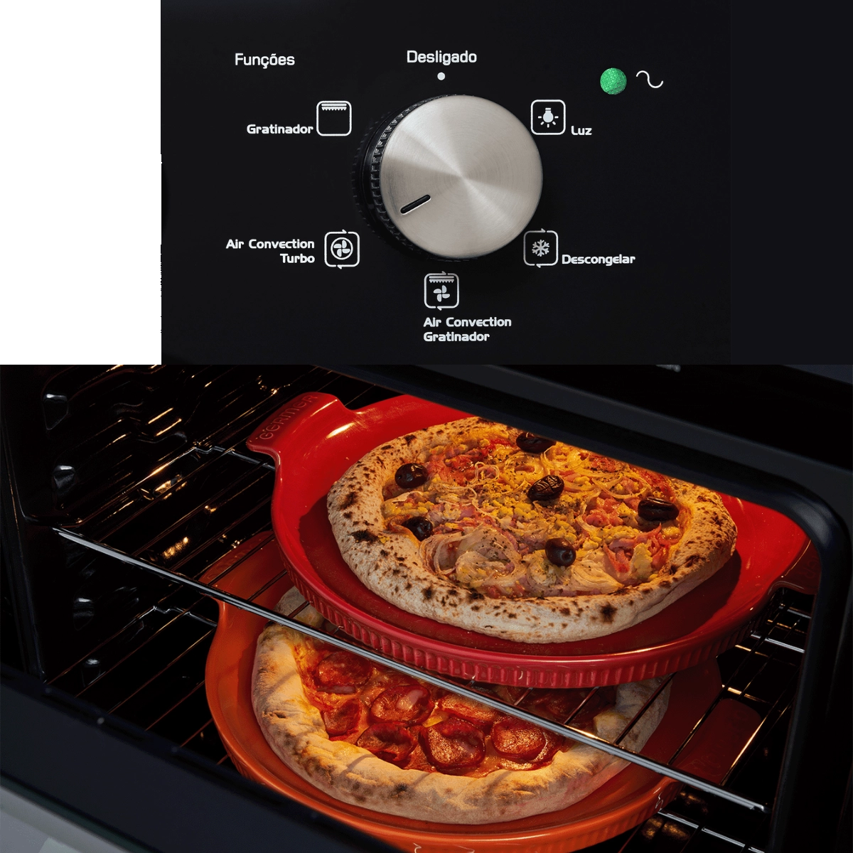 FORNO ELÉTRICO DE EMBUTIR INFINITY PRETO 82L TOUCH 220V - FISCHER FORNO ELÉTRICO DE EMBUTIR INFINITY PRETO 82L TOUCH 220V - FISCHER