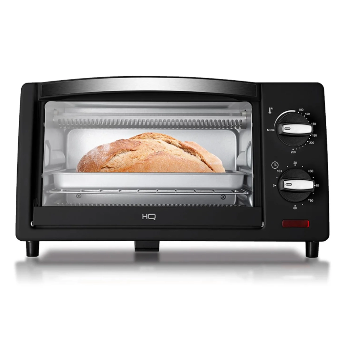 Forno Elétrico Hq 11 Litros 800w Preto Hq11d 127v Compacto, Potente e Versátil