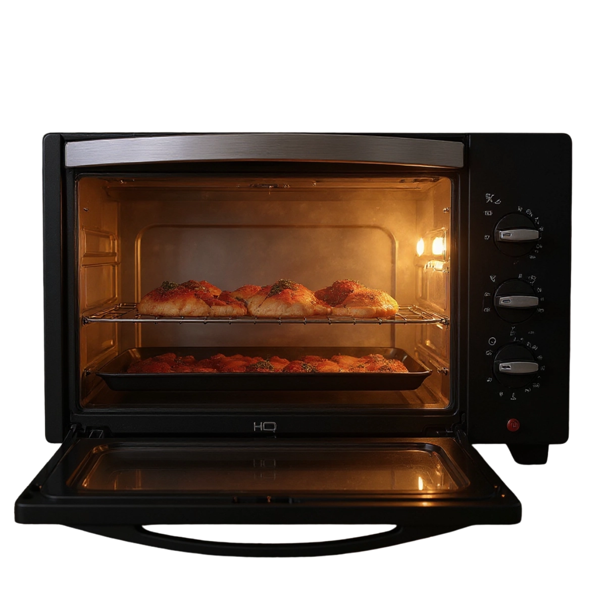 FORNO ELÉTRICO HQ 48 LITROS PRETO HQ48D 1600W 220V