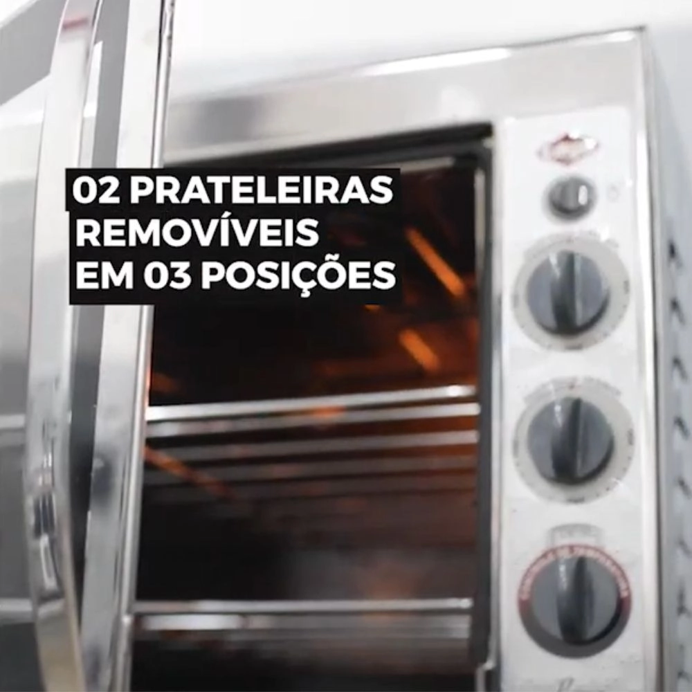 Forno Elétrico Layr Luxo Premyum 3.0 (220v) Forno Elétrico Layr Luxo Premyum 3.0 (220v)