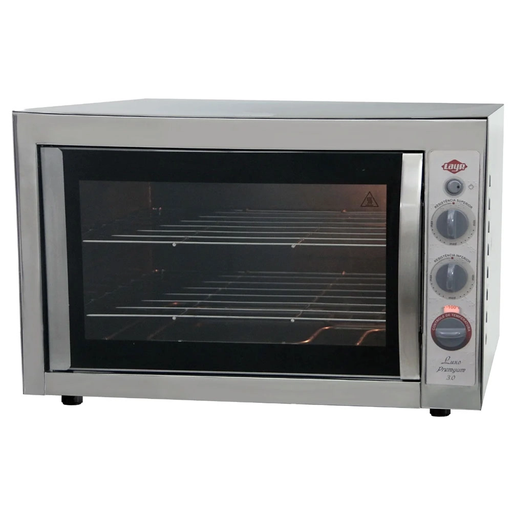 Forno Elétrico Layz Luxo Premyum 2.4 65 Litros Inox 127v