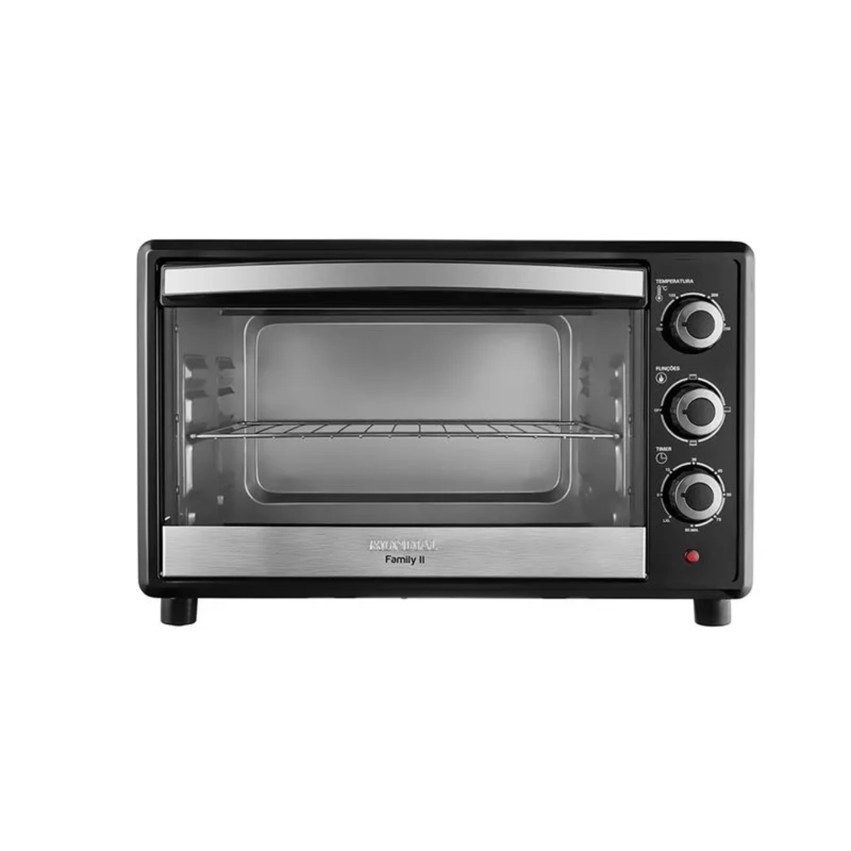 FORNO ELÉTRICO MONDIAL FAMILY FR-42 1600W 42L 220V PRETO