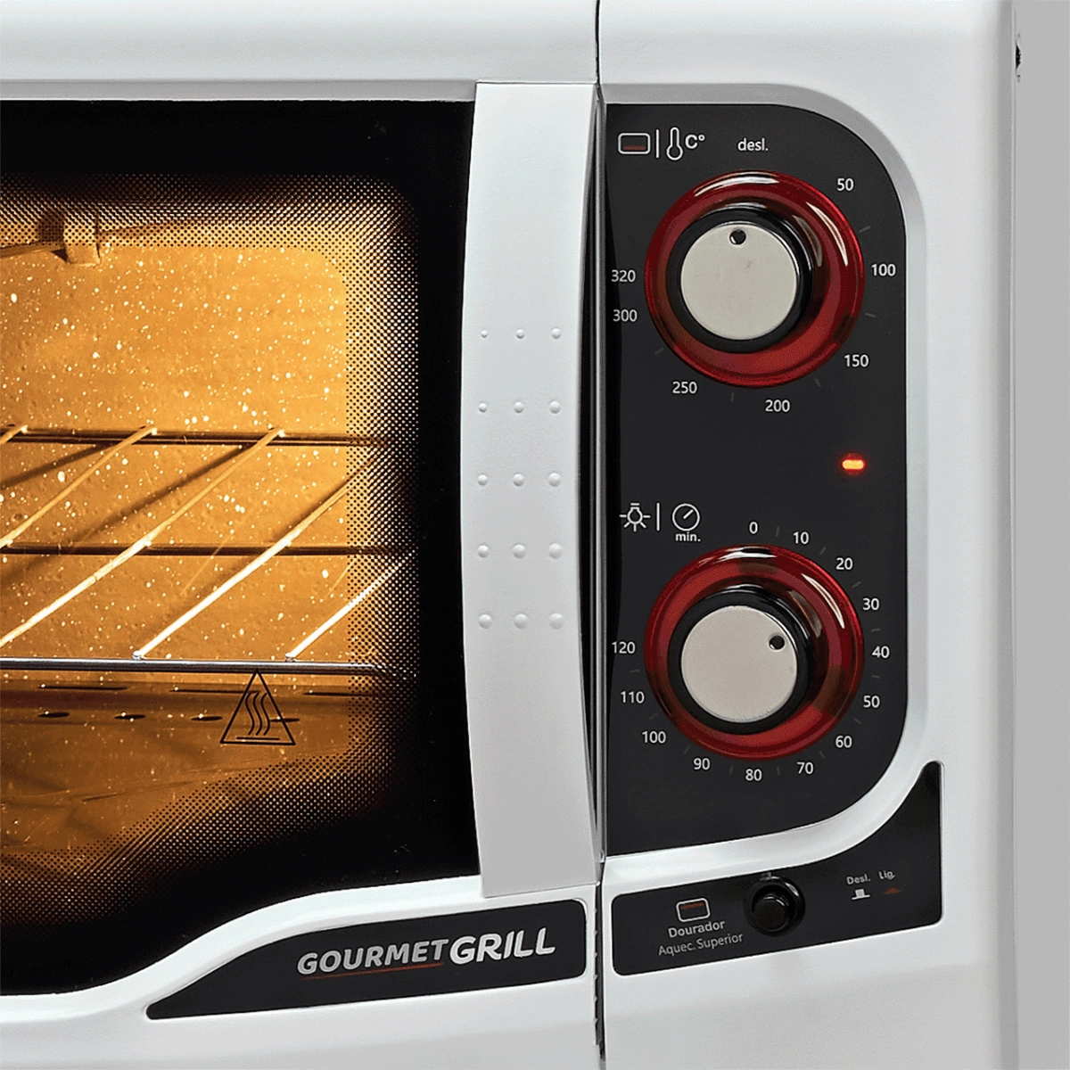 FORNO ELETRICO DE BANCADA FISCHER GOURMET GRILL 44L 220V FORNO ELETRICO DE BANCADA FISCHER GOURMET GRILL 44L 220V