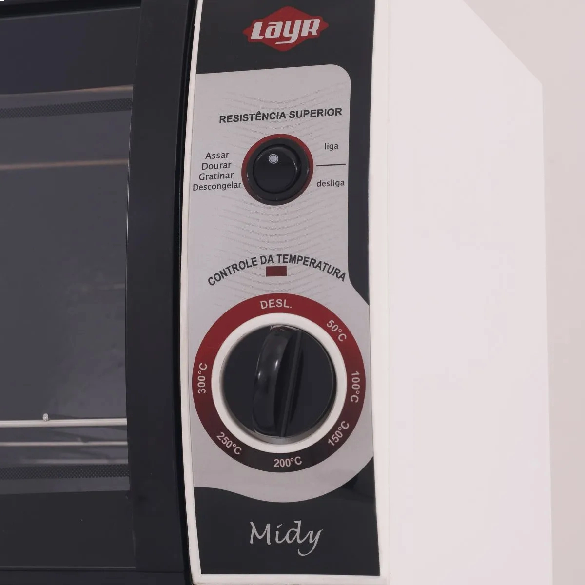 FORNO ELETRICO MIDY CLEAN BRANCO PLUS LAYR 21L 1300W 127V FORNO ELETRICO MIDY CLEAN BRANCO PLUS LAYR 21L 1300W 127V