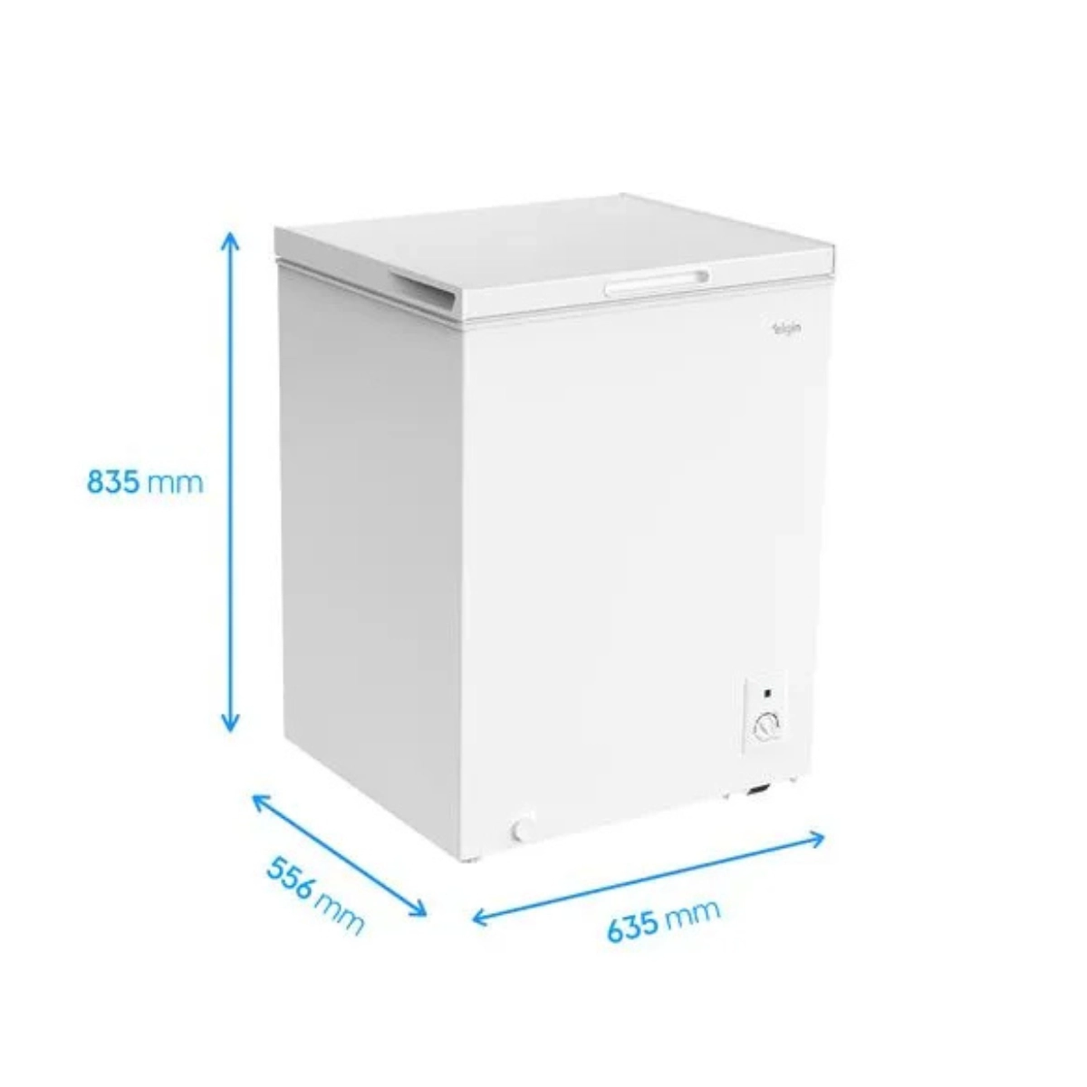 FREEZER HORIZONTAL ELGIN BRANCO 142 LITROS 127V RESFRIAMENTO 4D 