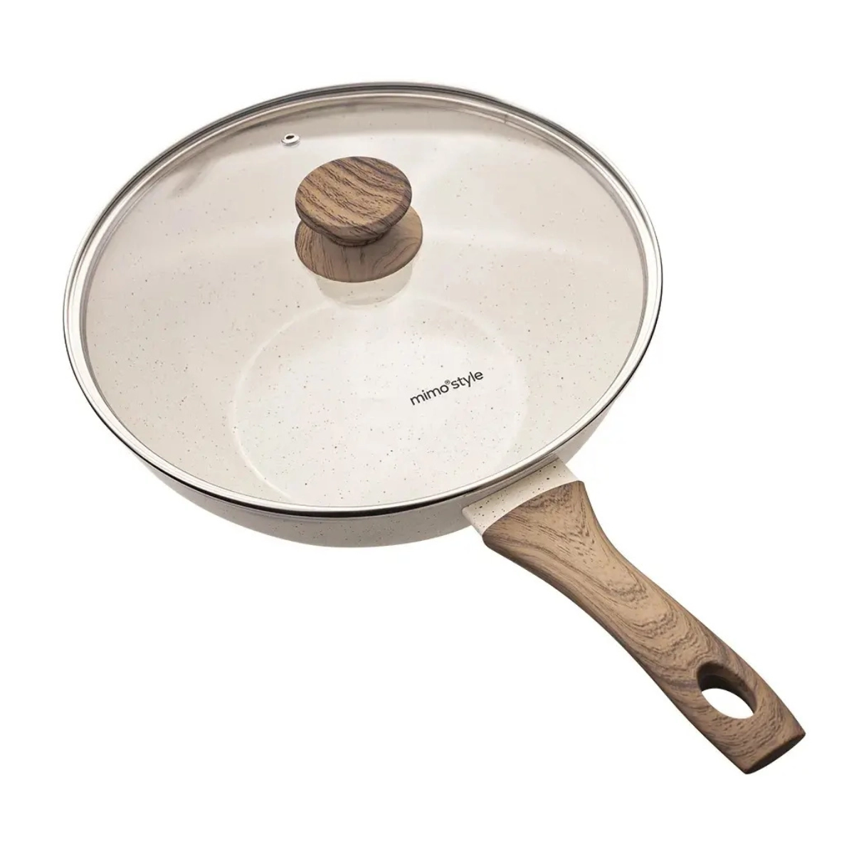 FRIGIDEIRA WOK INDUÇÃO STYLE COOK MÁRMOL CERÂMICA 28CM 4,15L